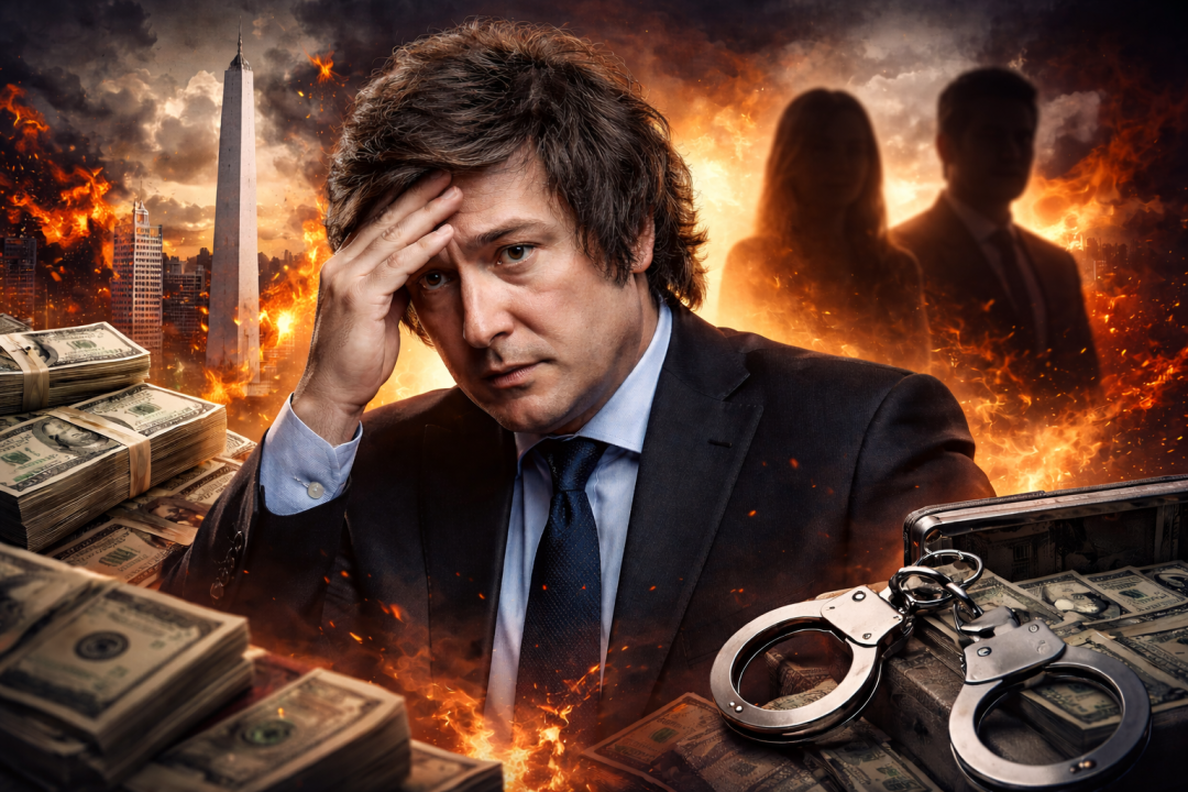 LA CORRUPCIÓN AVANZA: El libertarismo agoniza bajo Javier Milei