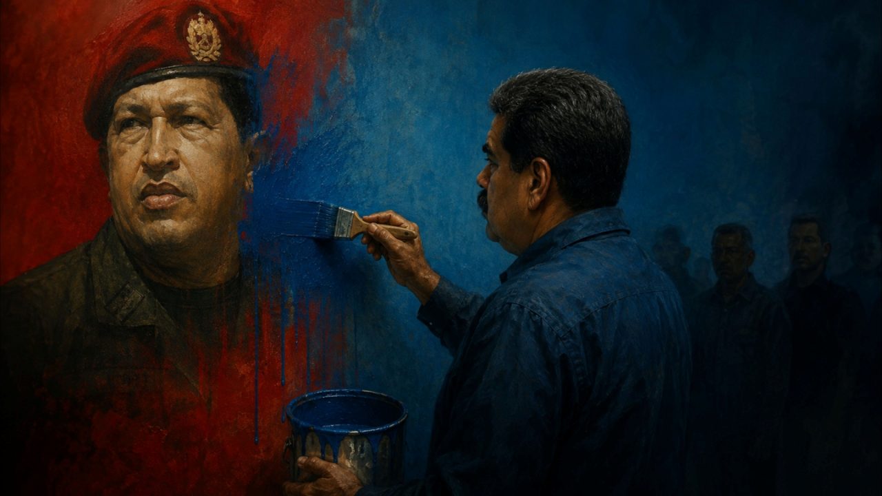 El cambio de color del chavismo