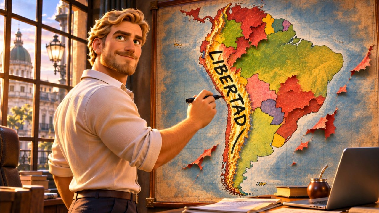 El mapa que perdió el color